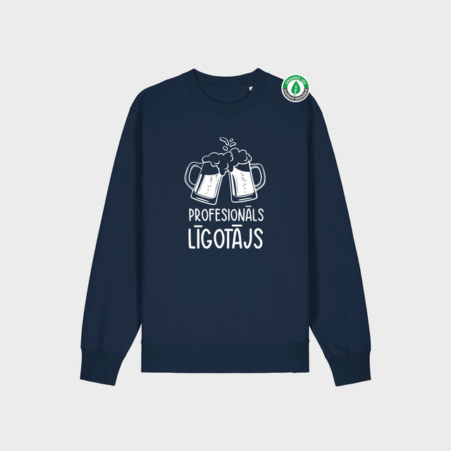 Organiskās kokvilnas džemperis "Profesionāls līgotājs"