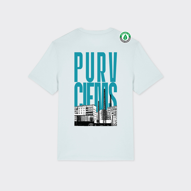 Organiskās kokvilnas T-krekls "Purvciems"