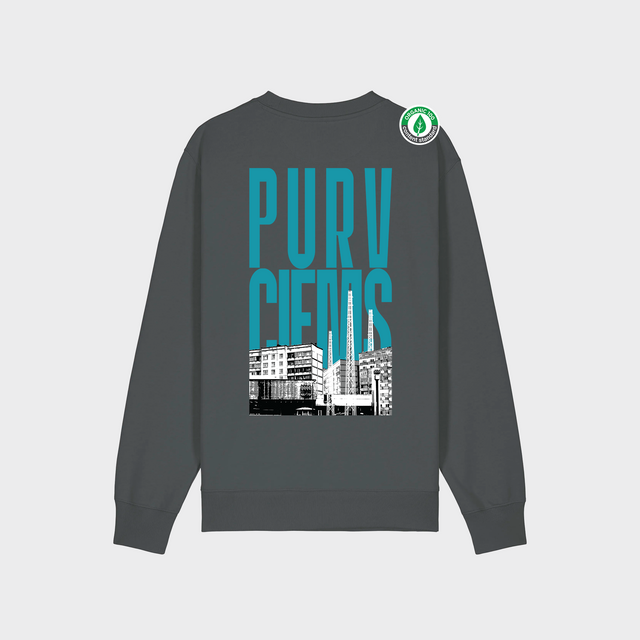 Organiskās kokvilnas džemperis "Purvciems"