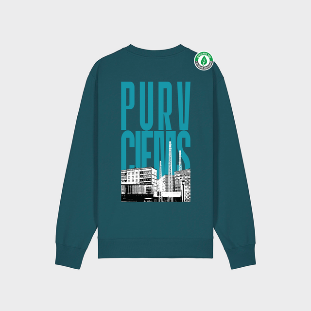 Organiskās kokvilnas džemperis "Purvciems"