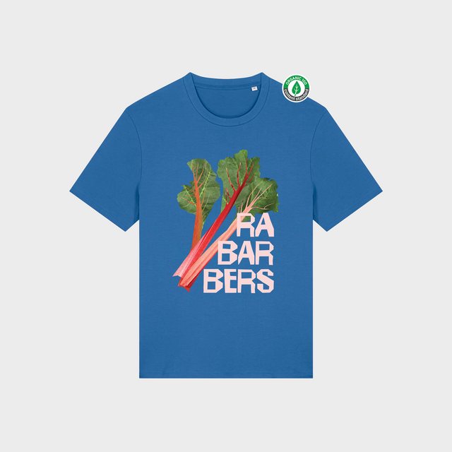 Organiskās kokvilnas T-krekls "Rabarbers"