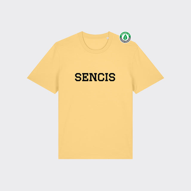 Organiskās kokvilnas T-krekls "SENCIS"