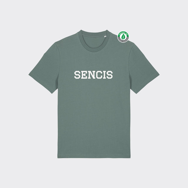 Organiskās kokvilnas T-krekls "SENCIS"