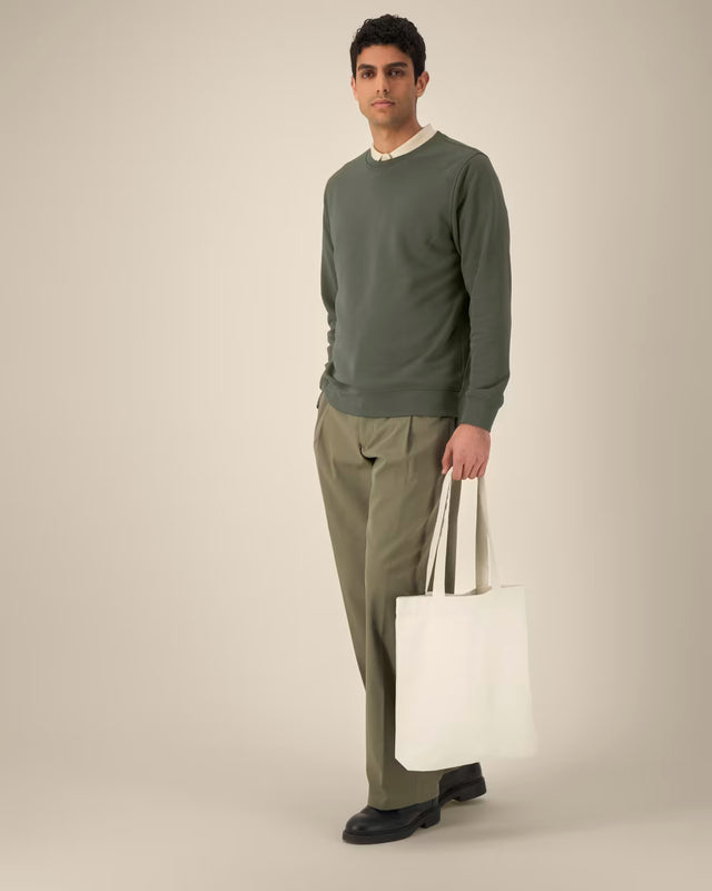 Organiskās kokvilnas auduma maisiņš Tote Bag