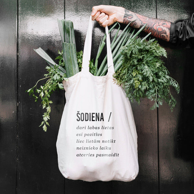 Auduma maisiņš "Šodiena"