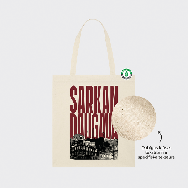 Auduma maisiņš "Sarkandaugava"