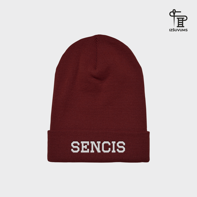Izšūta ziemas cepure "Sencis"