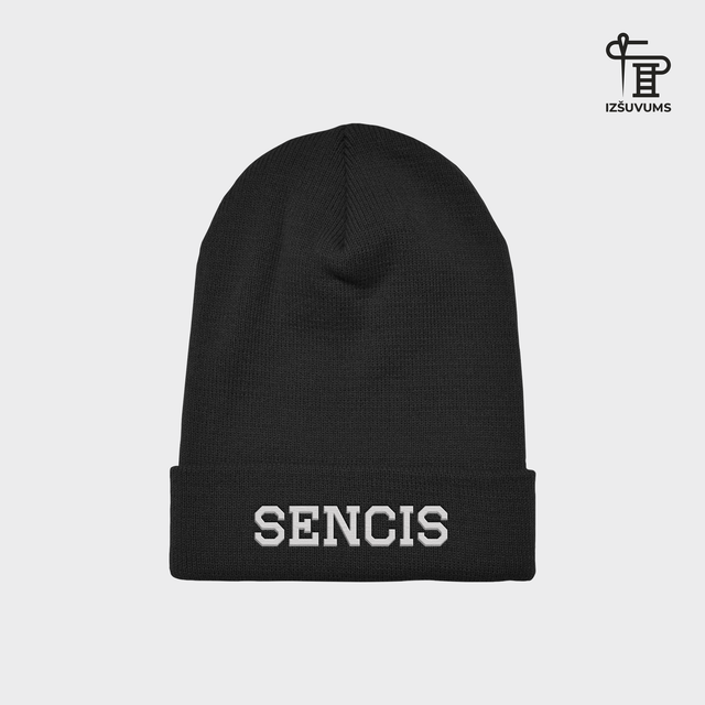 Izšūta ziemas cepure "Sencis"