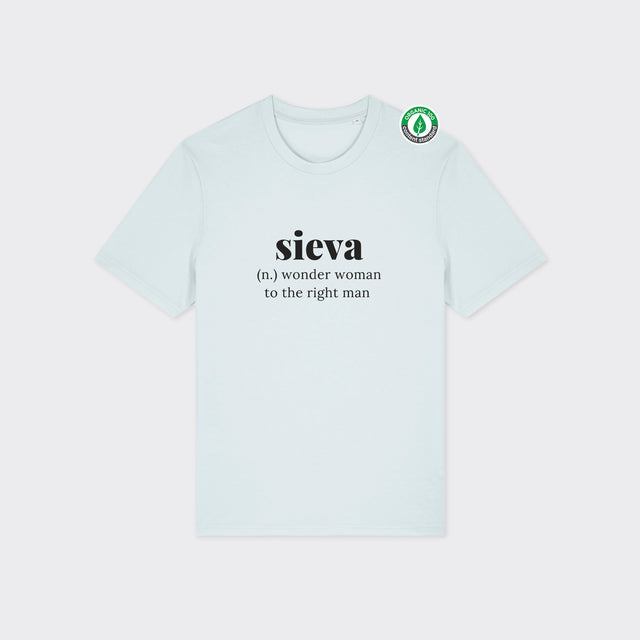 Organiskās kokvilnas T-krekls "Sieva"