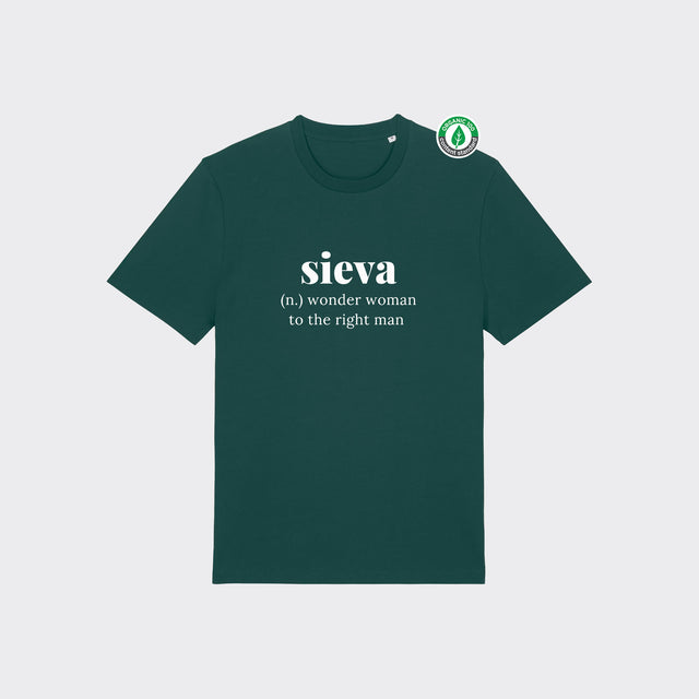 Organiskās kokvilnas T-krekls "Sieva"