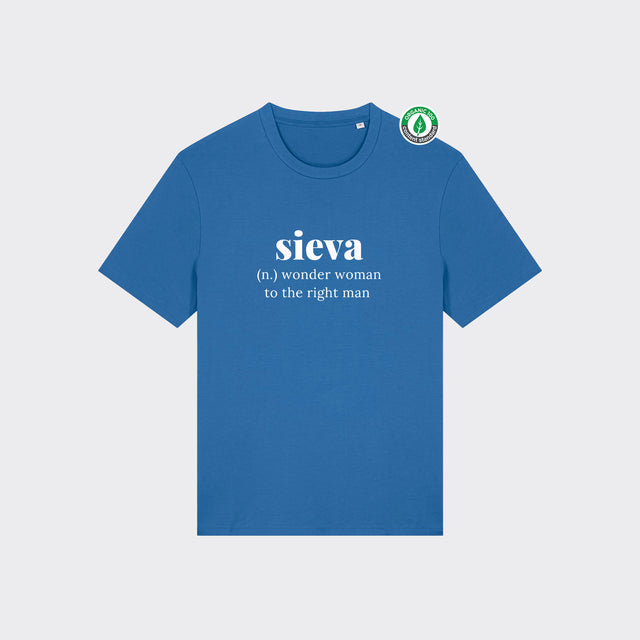 Organiskās kokvilnas T-krekls "Sieva"