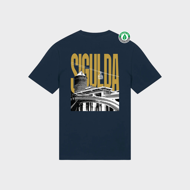Organiskās kokvilnas T-krekls "Sigulda"