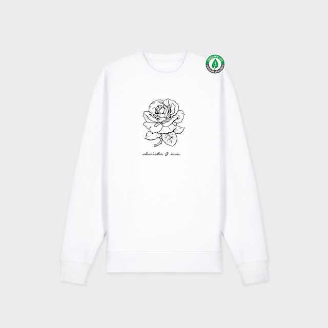 Organiskās kokvilnas džemperis "Skaista un asa"