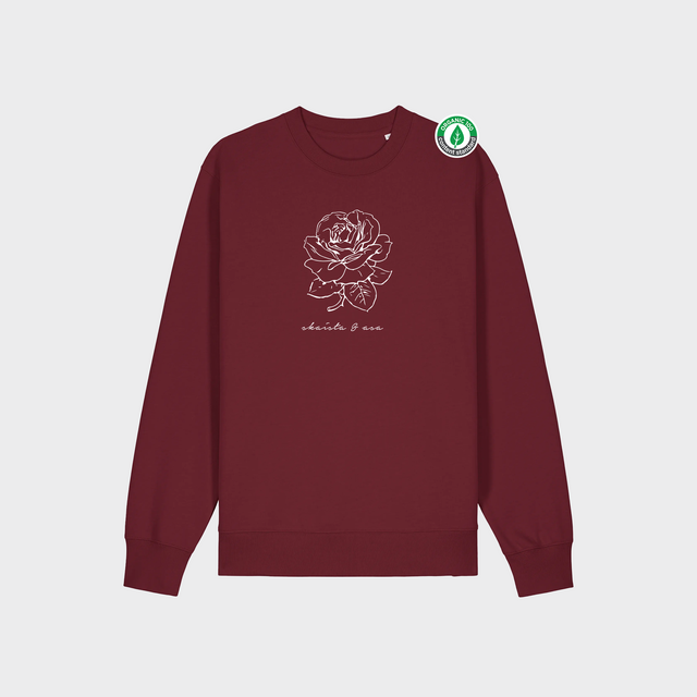 Organiskās kokvilnas džemperis "Skaista un asa"