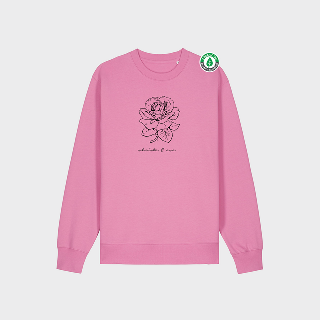 Organiskās kokvilnas džemperis "Skaista un asa"