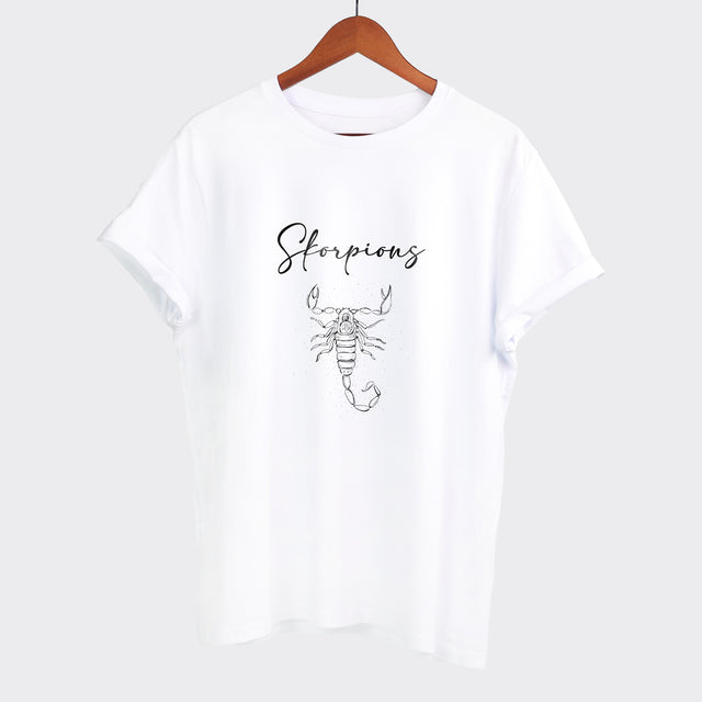 Unisex zodiaka krekliņš "SKORPIONS"
