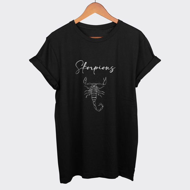 Unisex zodiaka krekliņš "SKORPIONS"