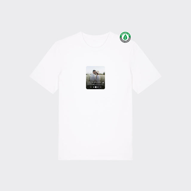 Personalizējams Organiskās kokvilnas T-krekls "Spotify"