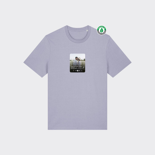 Personalizējams Organiskās kokvilnas T-krekls "Spotify"