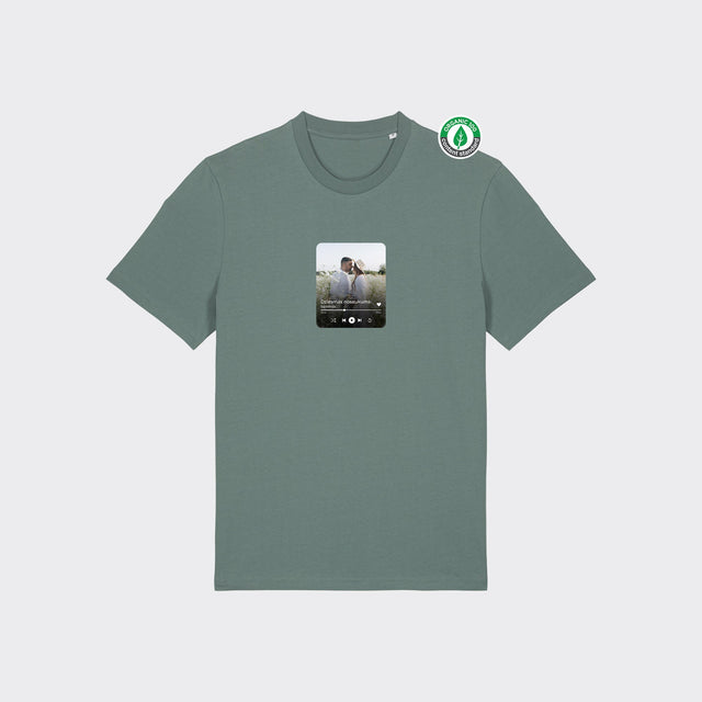 Personalizējams Organiskās kokvilnas T-krekls "Spotify"