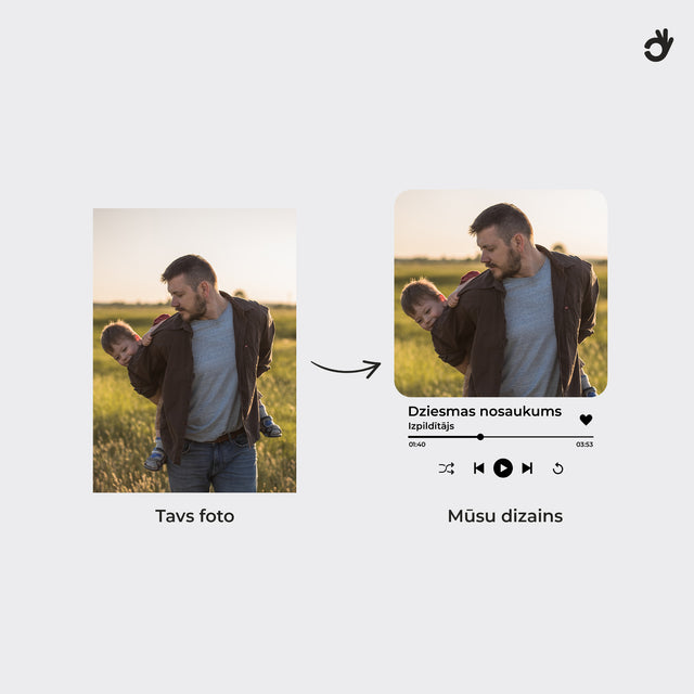 Personalizējama krūze "Spotify"