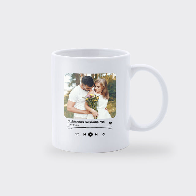 Personalizējama krūze "Spotify"