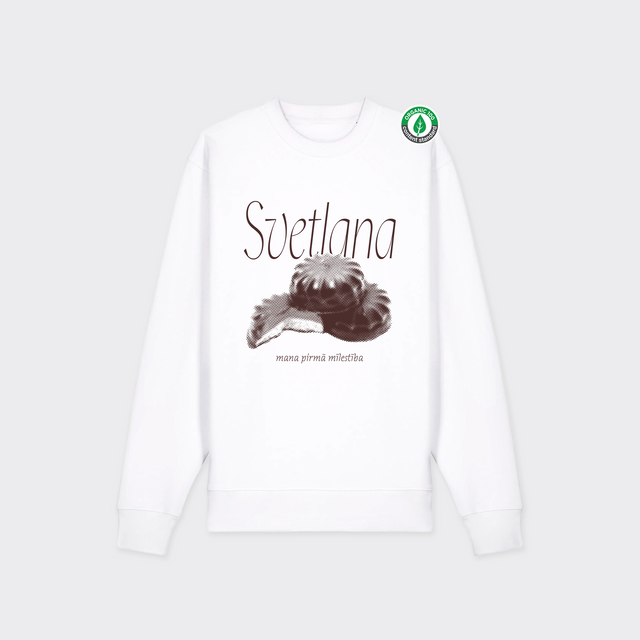 Organiskās kokvilnas džemperis "Svetlana"