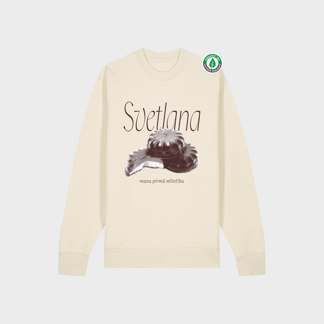 Organiskās kokvilnas džemperis "Svetlana"