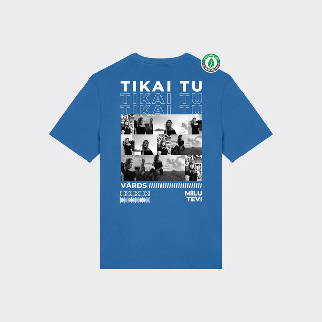 Personalizējams Organiskās kokvilnas T-krekls "TIKAI TU"