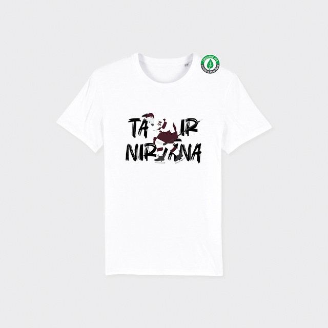 Organiskās kokvilnas T-krekls "Tā ir nirvāna"