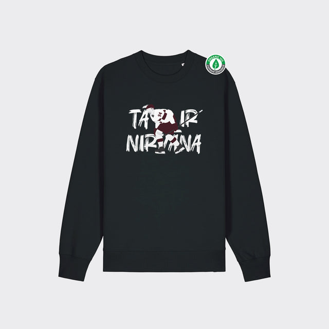 Organiskās kokvilnas džemperis "Tā ir nirvāna"
