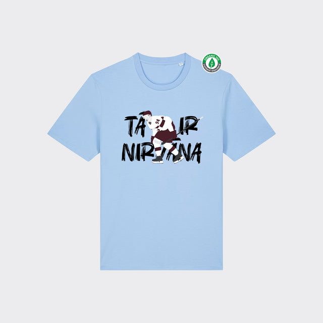 Organiskās kokvilnas T-krekls "Tā ir nirvāna"