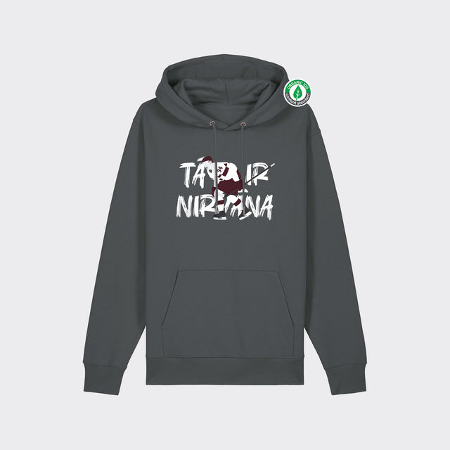 Organiskās kokvilnas hūdijs "Tā ir nirvāna"