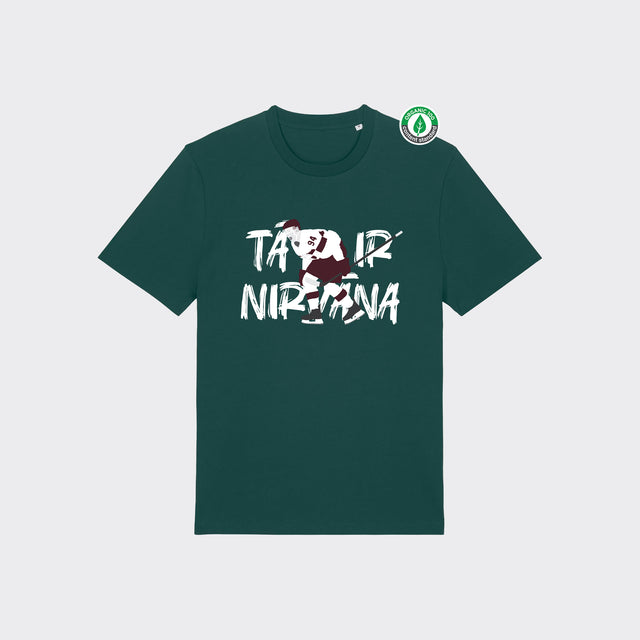 Organiskās kokvilnas T-krekls "Tā ir nirvāna"