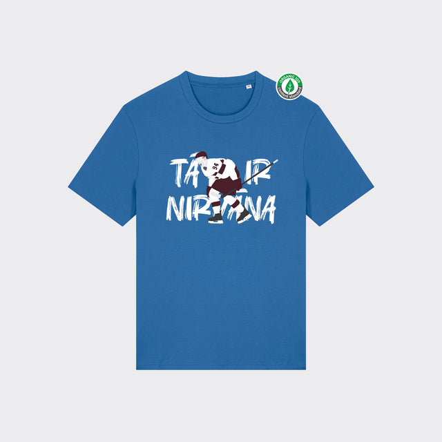 Organiskās kokvilnas T-krekls "Tā ir nirvāna"