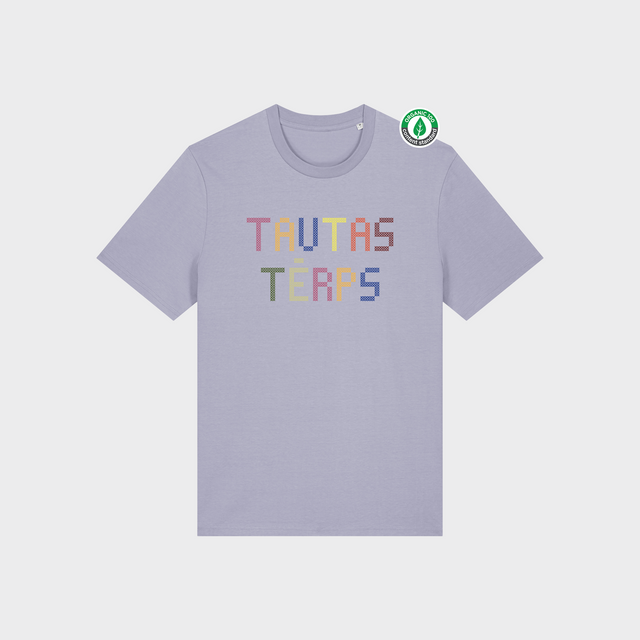 Organiskās kokvilnas T-krekls "Tautas Tērps"