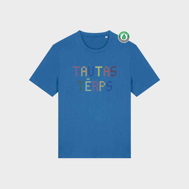 Organiskās kokvilnas T-krekls "Tautas Tērps"