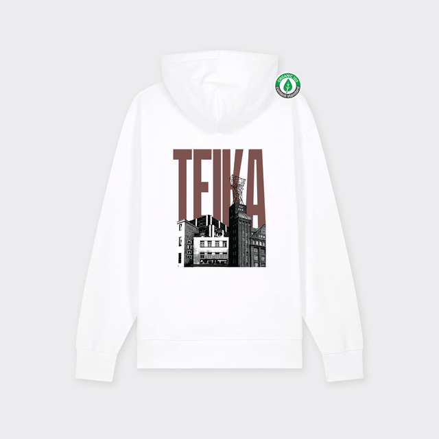 Organiskās kokvilnas hūdijs "Teika"