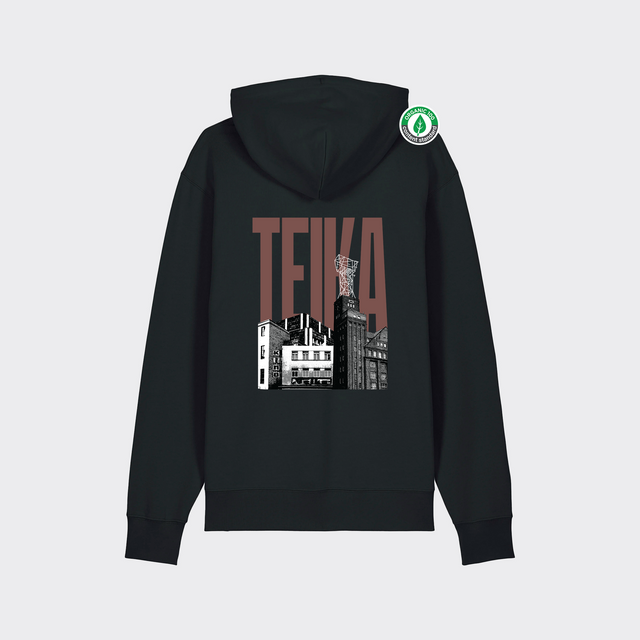 Organiskās kokvilnas hūdijs "Teika"