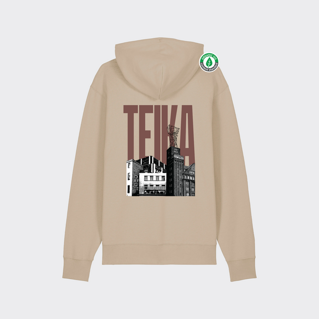 Organiskās kokvilnas hūdijs "Teika"