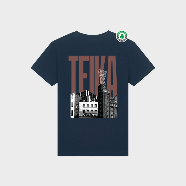 Organiskās kokvilnas bērnu T-krekls "Teika"
