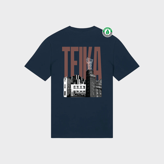 Organiskās kokvilnas T-krekls "Teika"