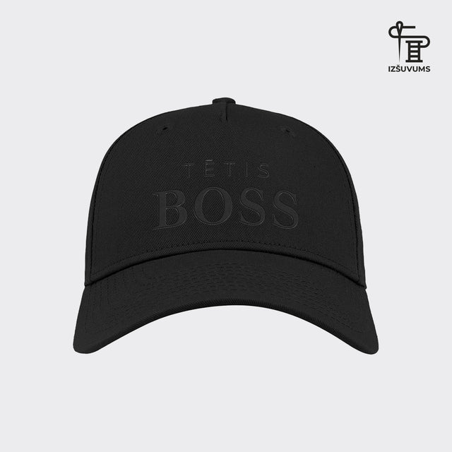 Izšūta cepure "Tētis BOSS"