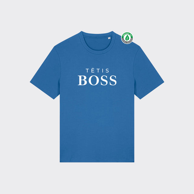 Organiskās kokvilnas T-krekls "Tētis BOSS"
