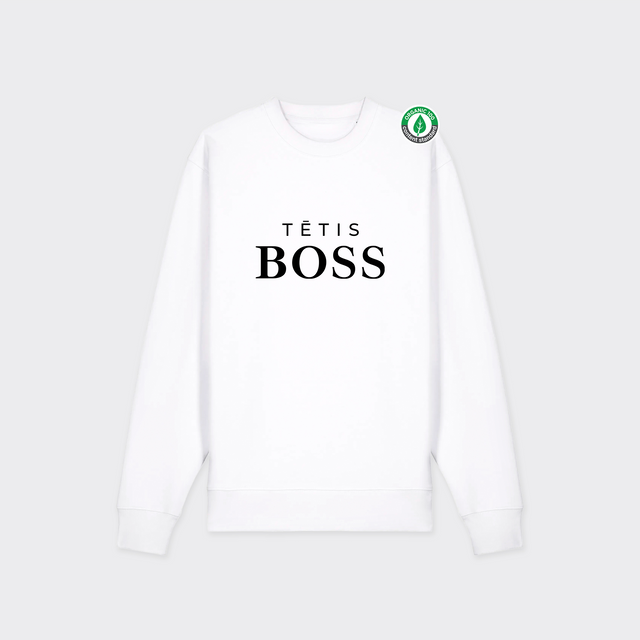 Organiskās kokvilnas Džemperis "Tētis BOSS"