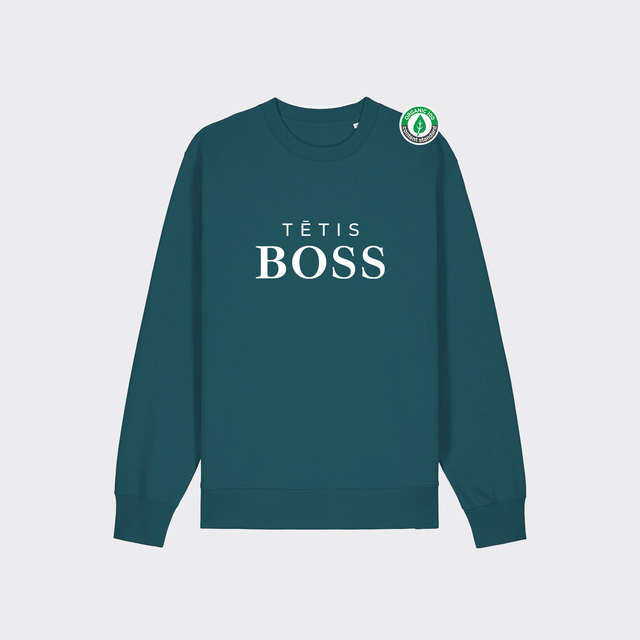 Organiskās kokvilnas Džemperis "Tētis BOSS"