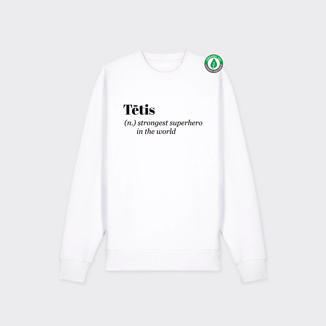 Organiskās kokvilnas Džemperis "Tētis (n.)"