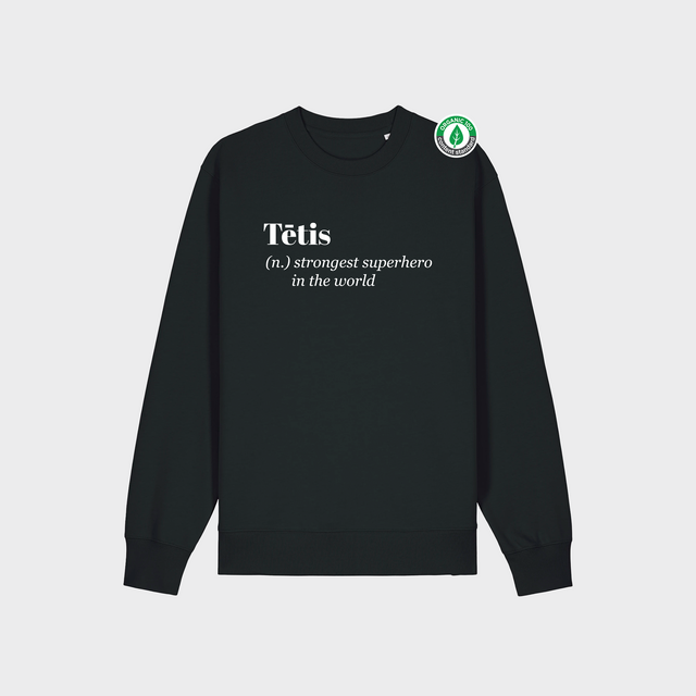 Organiskās kokvilnas Džemperis "Tētis (n.)"