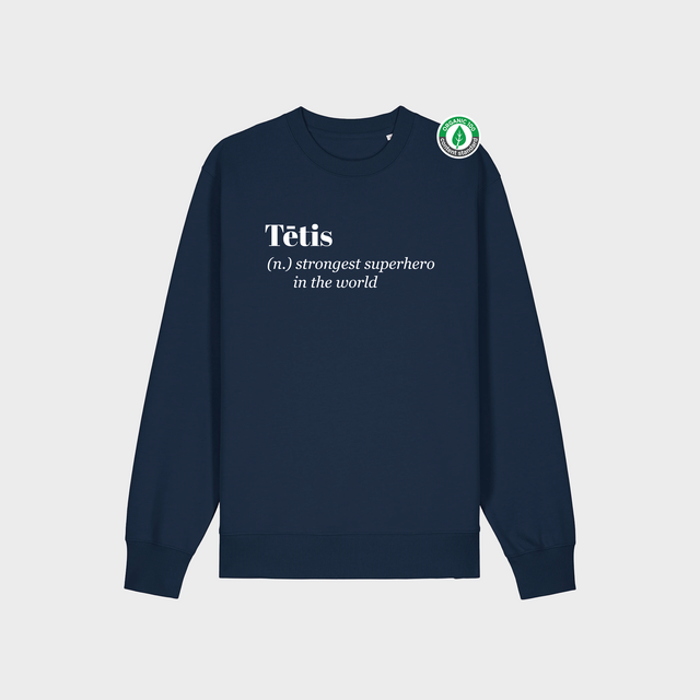 Organiskās kokvilnas Džemperis "Tētis (n.)"