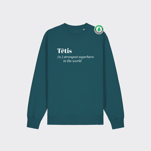 Organiskās kokvilnas Džemperis "Tētis (n.)"